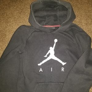 Jordan - Black - Youth Large Hoodie